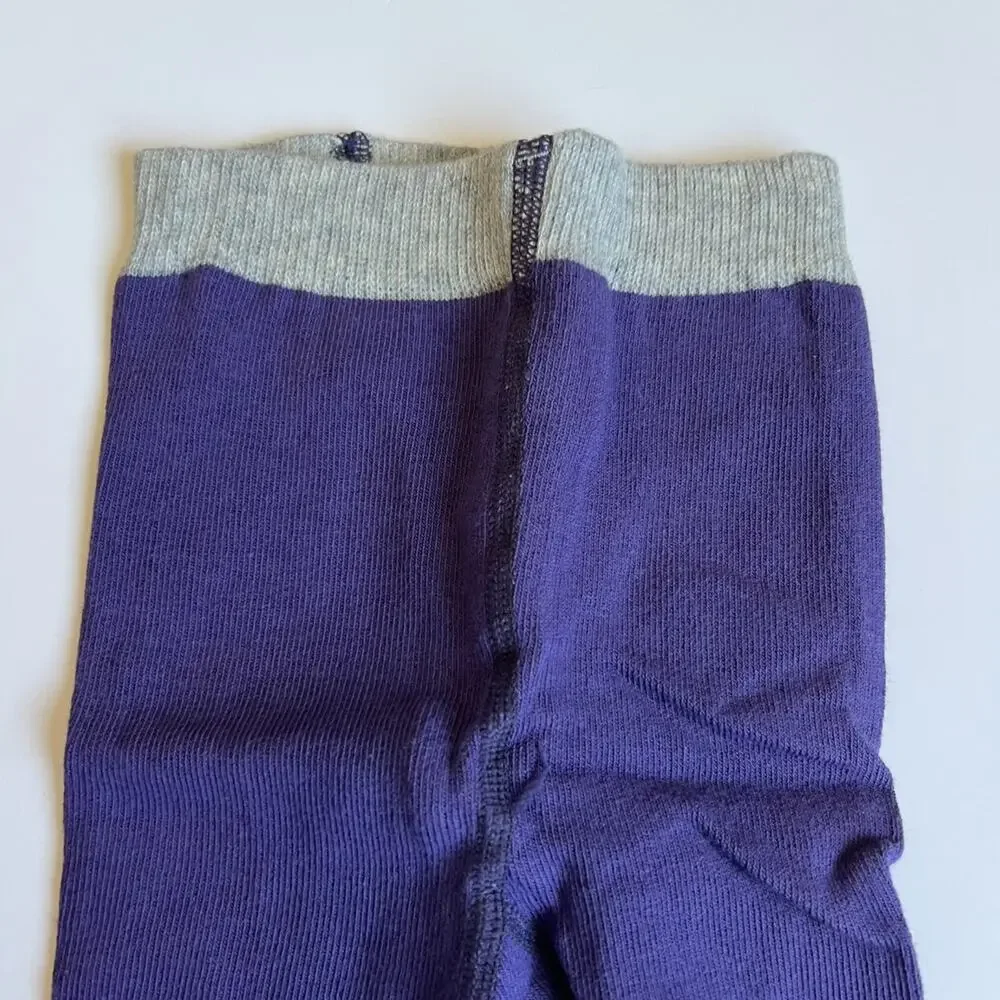 Mini Boden Purple Tights 2-3